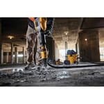 Large Hammer Dust Extraction - Chiseling