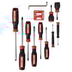 12 Piece Bi-Material Screwdriver Set