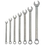 SAE Gunmetal Chrome Long-Panel Wrench Set