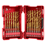 Metric Shockwave Titanium Red Helix Drill Bit
