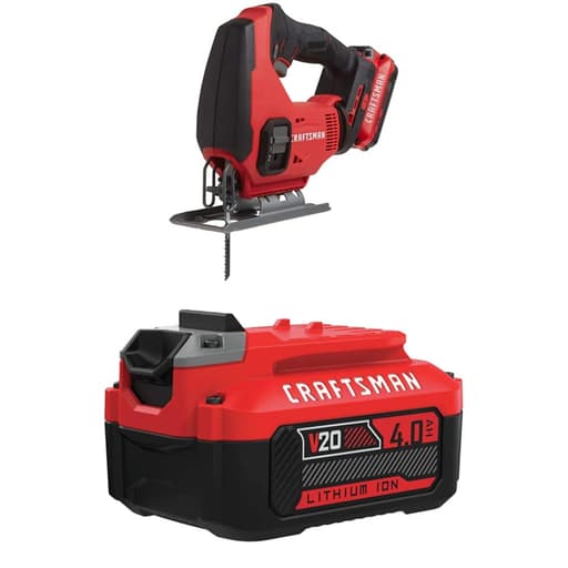 Cordless Jig Saw Kit (1 Battery)