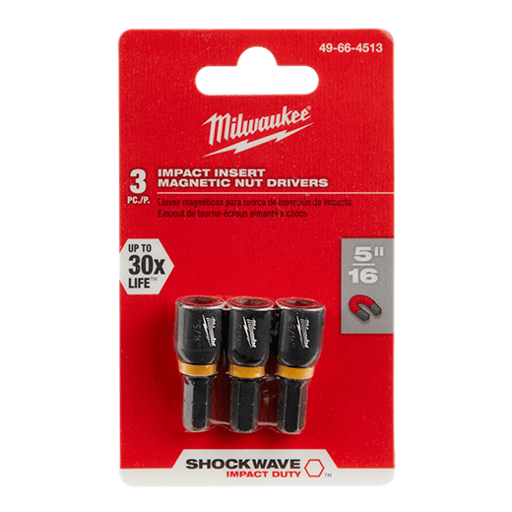 5/16” Insert Magnetic Nut Driver 3PK