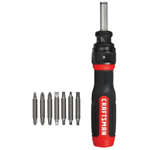 15 Piece SpeedDrive Ratcheting Multi-Bit Screwdriver