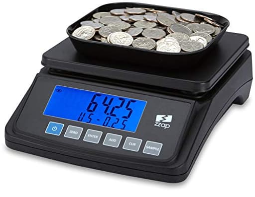 MS10 Coin Counting Scale - Money Cash Currency Weighing Machine