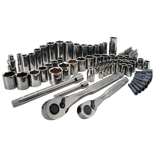 Gunmetal Chrome Mechanics Tool Set (81 pc)