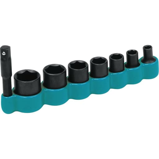 8Pc. 1/4" 6-Point Impact Socket Set