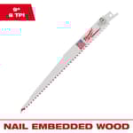 9" 5 TPI Sawzall Blade (25 Pk)