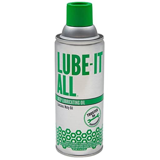 Lube-It All Deep Lubricating Oil – Multi-Purpose Spray Lubricant for Industrial, Automotive, Marine, and Household Use, Long-Lasting Protection, Water-Resistant Formula, 11 oz Aerosol Can