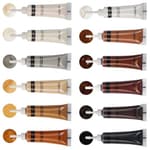 Wood Repair Kit Touch up Paint Restore Any Wooden Furniture Stain, 12 Colors Cover Surface Scratch for Wooden Floor Table, Filler Furniture Paint Oak, Cabinet, Door, Veneer, Walnut