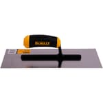 13 in. x 5 in. Gold Stainless Steel Stucco Finishing Trowel