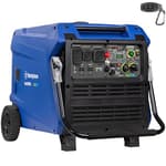 11000 Peak Watt Dual Fuel Portable Inverter Generator, Remote Electric Start, Transfer Switch Ready, Gas and Propane Powered, Low THD - Safe for Electronics, Parallel Capable, CO Sensor