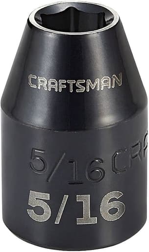 3/8-in Drive 5/16-in SAE Impact Shallow Socket