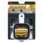 High Strength Large Hole Repair Kit, Includes Fiber Reinforced Spackling Compound (12 oz.), Repair Plate, Putty Knife and Sanding Sponge, For Easy Wall Repair, No Shrinking or Cracking