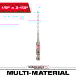 1/8" x 2" x 3-1/2" Carbide Multi-Material Drill Bit
