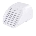 Gutter Downspout Extension Accessory, Downspout Diverter, Outlet Filter, Fit for 3"x4" Type-A Gutter Downspouts