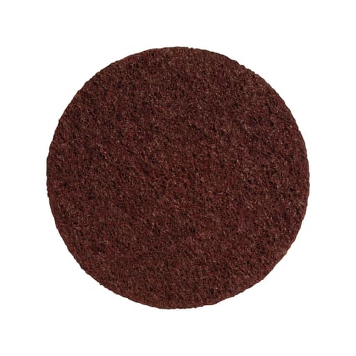 Non-woven surface finishing quick change disc