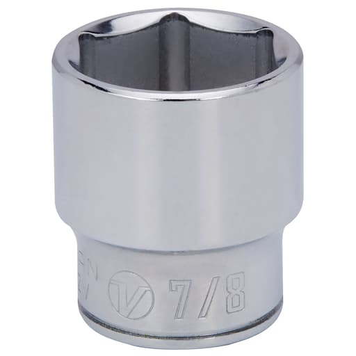3/8 Dr 6-Point Shallow Socket 7/8