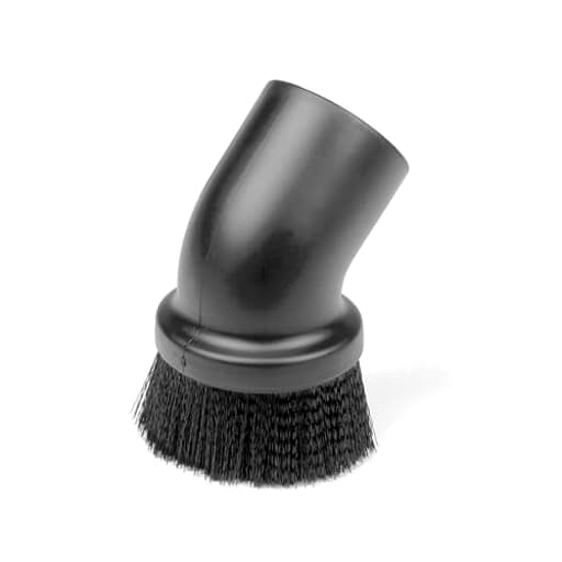 Shop Vacuum Accessories WS25001A Dusting Brush Attachment for Wet Dry Vacuum Cleaners, Fits 2-1/2-inch Extension Wands and Hoses