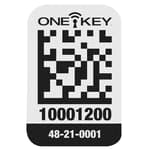 ONE-KEY™ Asset ID Tag – Sm. Plastic Surface