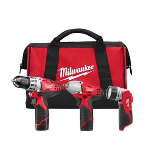 Cordless Lithium-Ion 3-Tool Combo Kit