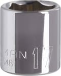3/8 Dr 6-Point Shallow Socket 17