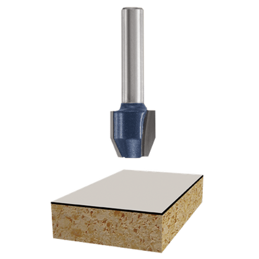 Combination-Flush and Bevel-Trimmer Bits