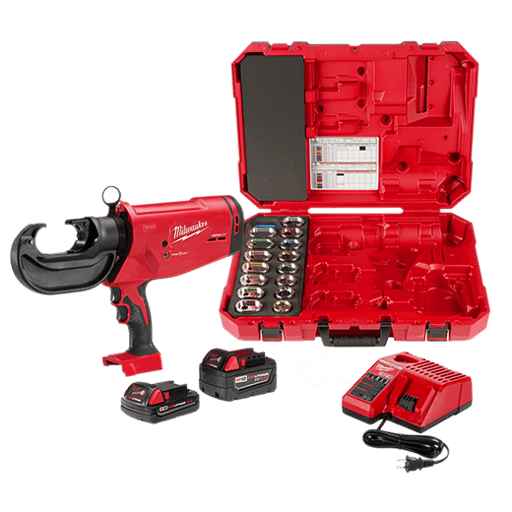 M18 FORCE LOGIC 750 MCM Crimper Kit with EXACT #6 – 750 MCM Al Dies