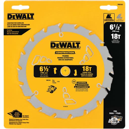 Small Diameter Construction Saw Blade