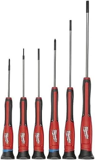 6 Piece Precision Screwdriver Set with Case