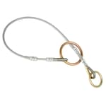 Cable Anchor - Choker - Large and Small O-Rings - 4 ft