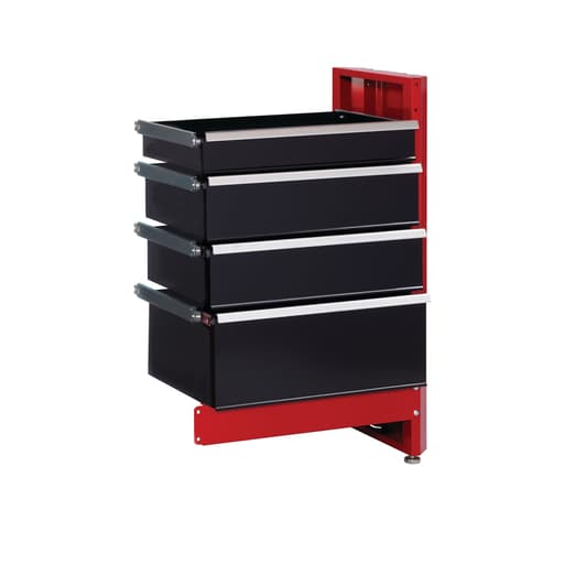 2000 Series Workbench, 4-Drawer Storage Module