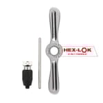 Hex-LOK 2-in-1 Tap and Die Threading Handle & Tap Collet