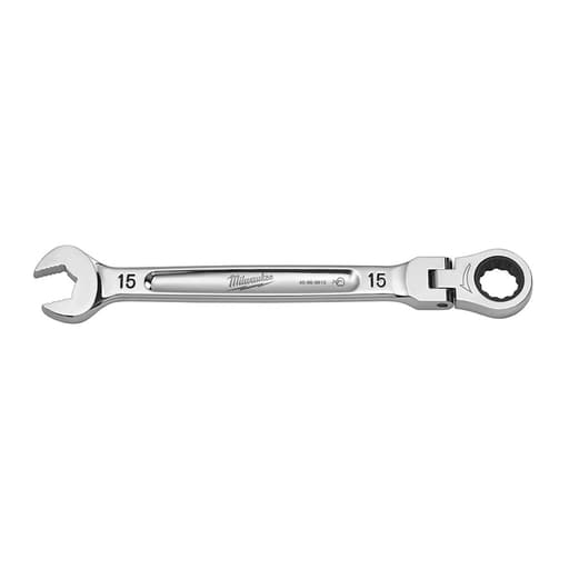 Metric Flex Head Ratcheting Combination Wrench