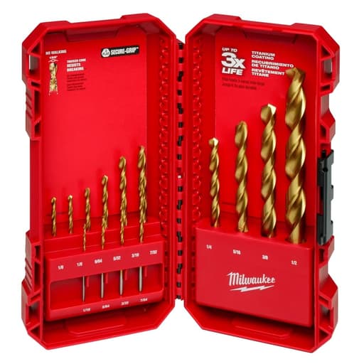 Titanium Drill Bit Set