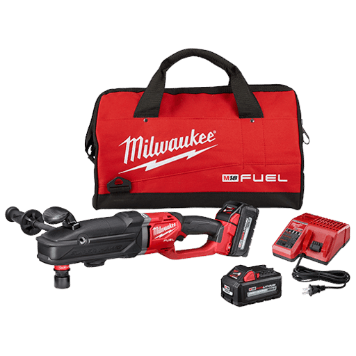 M18 FUEL™ SUPER HAWG™ Right Angle Drill w/ QUIK-LOK™ Kit