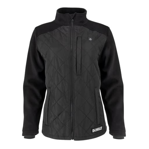 Women's Heated Hybrid Jacket (Black, Size S, Kitted)