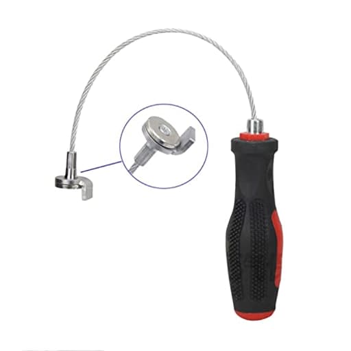 Strong Magnetic Oil Drain Plug Remover Tool Wrench Anti Scald Magnetic Sump Plug Removal Pick Up Tool 13 inches