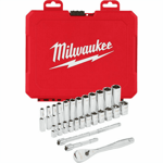 1/4" Drive 28pc Ratchet & Socket Set - Metric