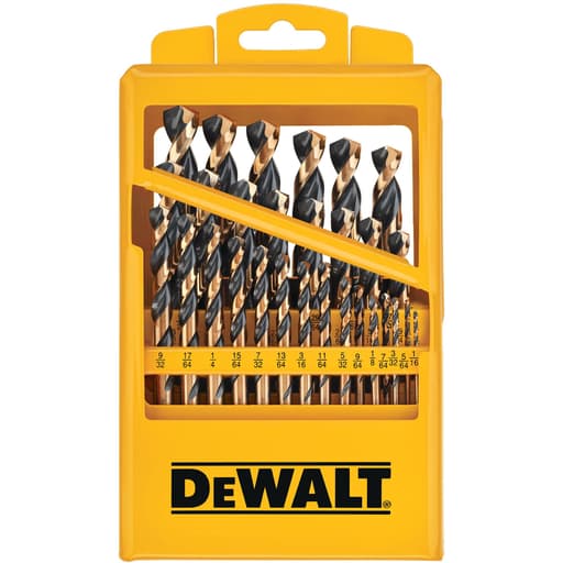Black and Gold Drill Bit Set (29-Piece)