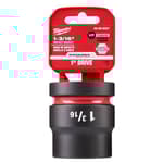 Impact Duty 1" Drive 1-3/16" Standard 6 Point Socket