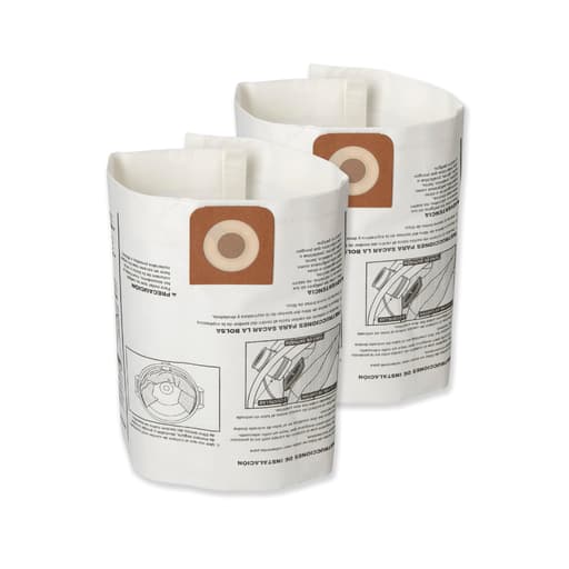 Fine Dust Wet/Dry Vacuum Dust Collection Bags