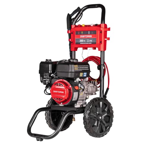 3200 PSI Cold Water Gas Pressure Washer with Soap Tank