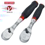 V-Series 1/4 in and 3/8 in Drive Comfort Grip Ratchet (2 PK)