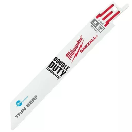 6" 18 TPI Thin Kerf Ice Hardened SAWZALL Blades (Bulk - 100 Pk)