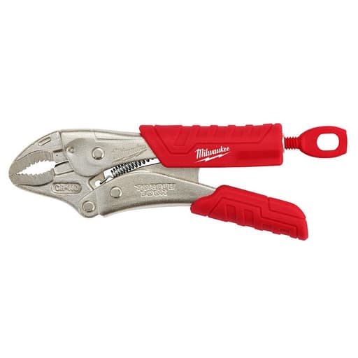 5" Torque Lock Curved Jaw Locking Pliers With Grip