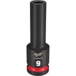 Impact Duty 1/2" Drive 9mm Deep 6 Point Socket