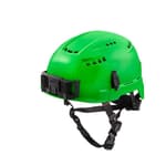 BOLT Green Vented Safety Helmet