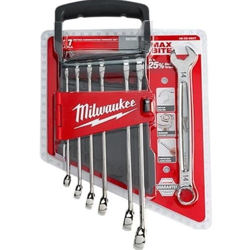 7pc Combination Wrench Set