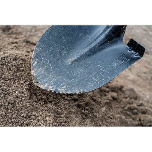 49 in. Fiberglass Handle Digging Shovel