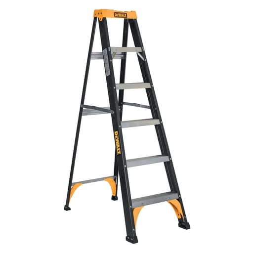 6 ft Fiberglass Step Ladder (Type II) - 225 lb